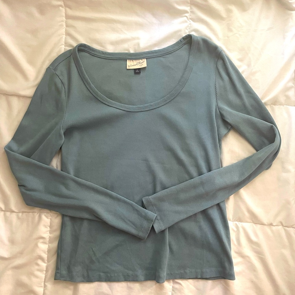 Universal Thread Ribbed Long Sleeve